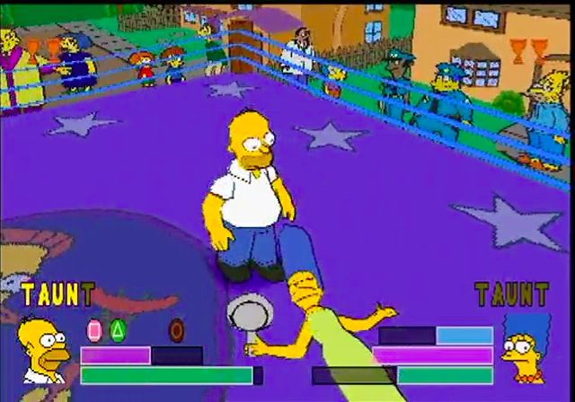 The Simpsons Wrestling screenshot 4 for Playstation